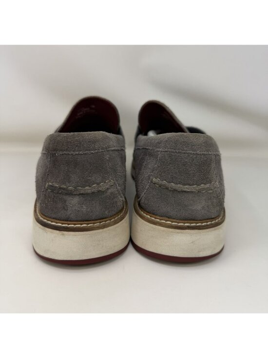 Cole Haan Osborn Grand 360 Suede Classic Penny Loafers Gray Men’s Size 13 M